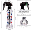 Globalstar Barber's Pole Hair Spray Bottle 200ml- The Stylist's Essential Misting Duo
