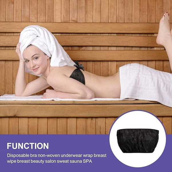 Globalstar 20pcs Women's Disposable Strapless Bras - Perfect for Vacation, Spa, and Spray Tanning