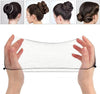 Globalstar Nylon Hairnet with Elastic Edge - 144 Black Mesh Hair Accessories for Secure Styling