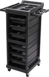 Globalstar Salon Equipment Trolley with 6 Drawers | Rolling Beauty Storage Cart