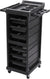 Globalstar Salon Equipment Trolley with 6 Drawers | Rolling Beauty Storage Cart