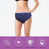 Globalstar Blue Disposable Underwear - 50 Pack for Travel, Spa, and Everyday Use