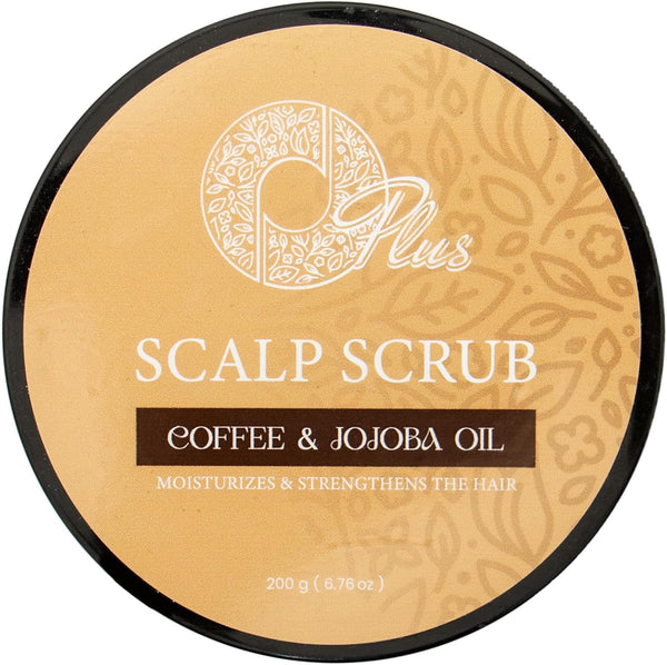 Oplus Coffee & Jojoba Oil Scalp Scrub – Deep Cleansing & Hydrating Formula – 200g