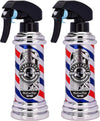 Globalstar Barber's Pole Hair Spray Bottle 200ml- The Stylist's Essential Misting Duo