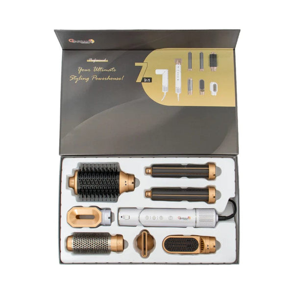 Gjarrah Advanced Hair Dryer with 360-Degree Rotation + Manzanilla Oro Hair Lightening Lotion 180ml