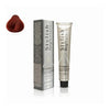 Stylish Hair Colors packaging and hair dye on a white background