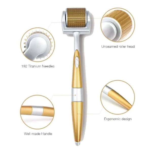 Globalstar Derma Roller 192 Micro Needles 0.50mm For Face And Body 803