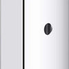 Globalstar 72cm Classic Barber Pole Light - Silver Red White Blue Stripes, Iconic Barber Shop Decor