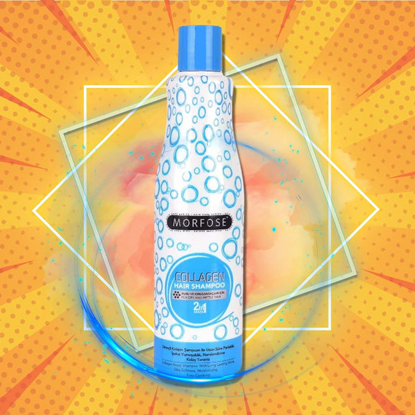 Morfose Collagen Hair Shampoo 500ml - Gentle Cleanser for Thick and Oily Hair