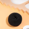 Globalstar Donut Hair Bun Black 6inches - Elegant Hair Styling Tool