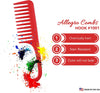 Globalstar Allegro Combs #1002 Wide Tooth Comb Red - The Ultimate Detangling Companion for Curly Locks