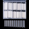 Global Star Extra Long C Curve Half Cover Nail Tips 120pcs - Statement Nails
