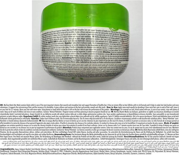 Morfose Biotin Hair Mask 250ml - Nourish and Strengthen for Voluminous, Healthy Hair