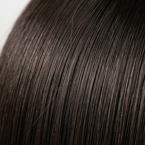 Globalstar Mannequin Training Head – Brown Hair Hairdressing Practice Head for Salon Training