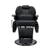 Globalstar 2687 Black Men’s Barber Chair – Hydraulic Reclining Salon Chair with Adjustable Headrest