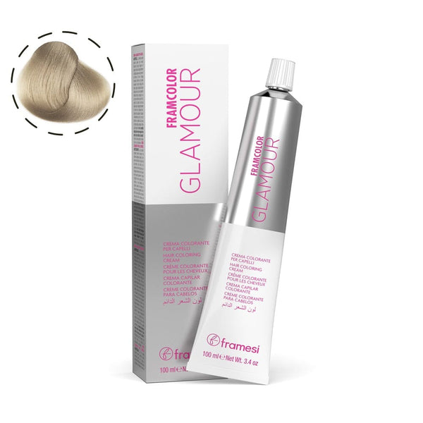 Framesi FramColor Glamour The Frozen Blondes 100ml – Ice Cool Permanent Blonde Hair Color