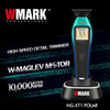 WMARK NG-XT1 Polar Detail Trimmer 10,000 RPM Maglev Motor DLC Blade | USB-C Rechargeable Professional Trimmer
