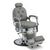 Globalstar Grey Premium Barber Chair JY6631 (JJ020) – 360° Rotating Reclining Luxury Salon Chair