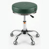 Globalstar Sage Green Professional Salon Stool 3018SX-GQ – Adjustable Hydraulic Rolling Stool with Chrome Base