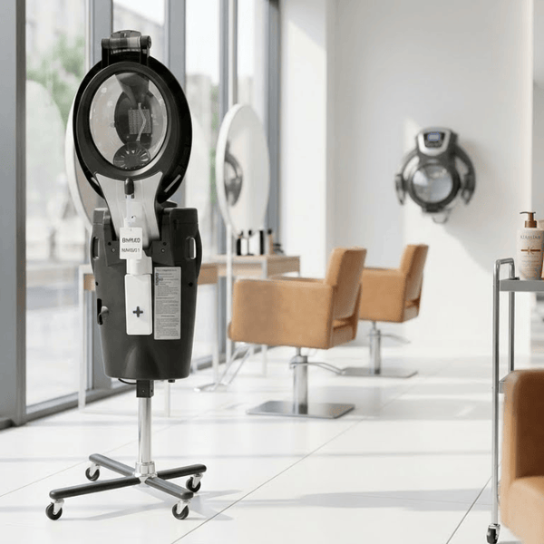 GlobalStar BM920 Professional Hair Steamer – Digital Salon Hair Steamer with Rolling Stand