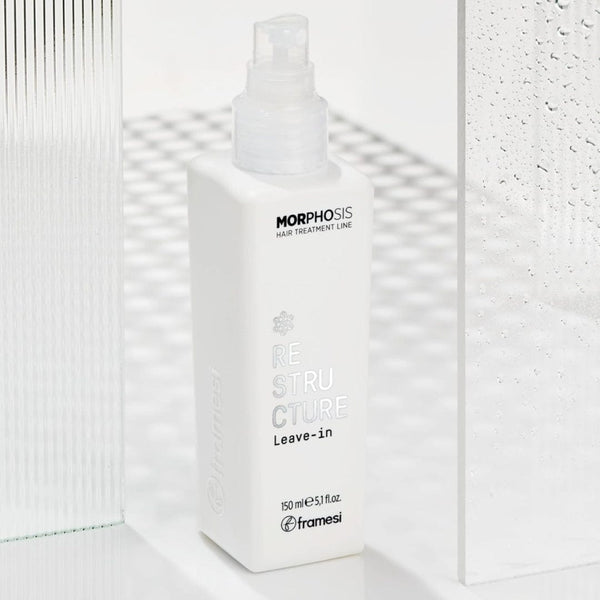 Framesi Morphosis Re-Structure Leave-In 150ML – Repair & Protect Damaged Hair with Hyaluronic Acid & Vegan Collagen