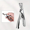 Globalstar Stainless Steel U Type Nail Clipper - Precision Edge Cutters for Perfect False Nail Tips
