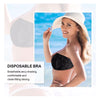 Globalstar Disposable Non Woven Bra Tube Top With Tie Black 50pcs BW-102 - Awarid UAE