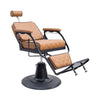 Globalstar Brown Barber Chair BS-3107 – Modern Hydraulic Salon Chair for Men and Women