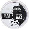 Morfose Black Hair Wax (100ml): Temporary hair color and strong hold for men's hairstyles.pen_spark