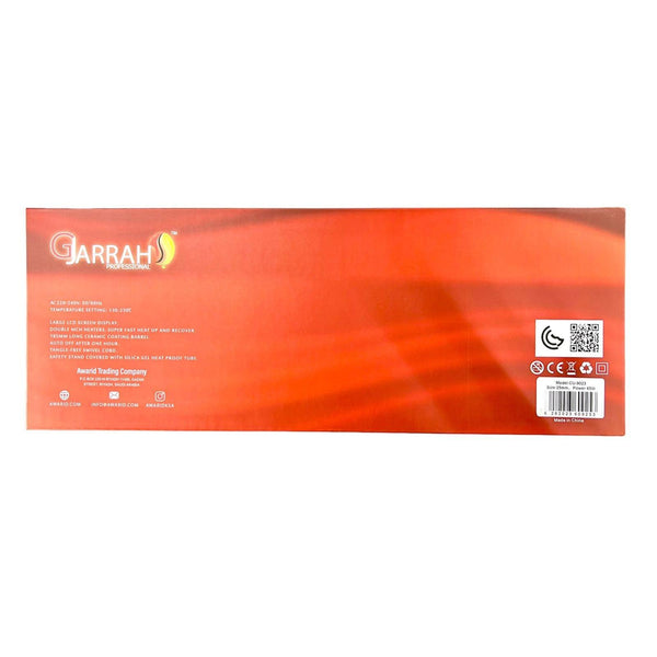 Gjarrah Professional Ceramic Curling Iron 25mm CU-9023 - Awarid UAE