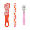 Globalstar Pedicure Kit 3 in 1 Foot Care Set with Foot File, Nail File and Razor