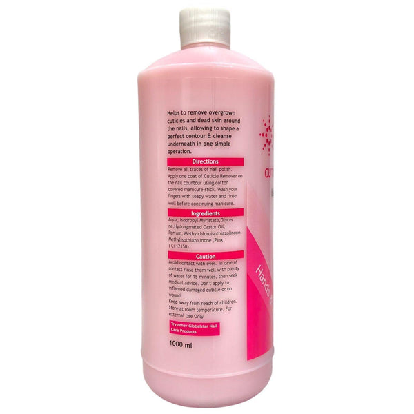 Globalstar Cuticle Remover For Hands & Feet 1000ml - Awarid UAE