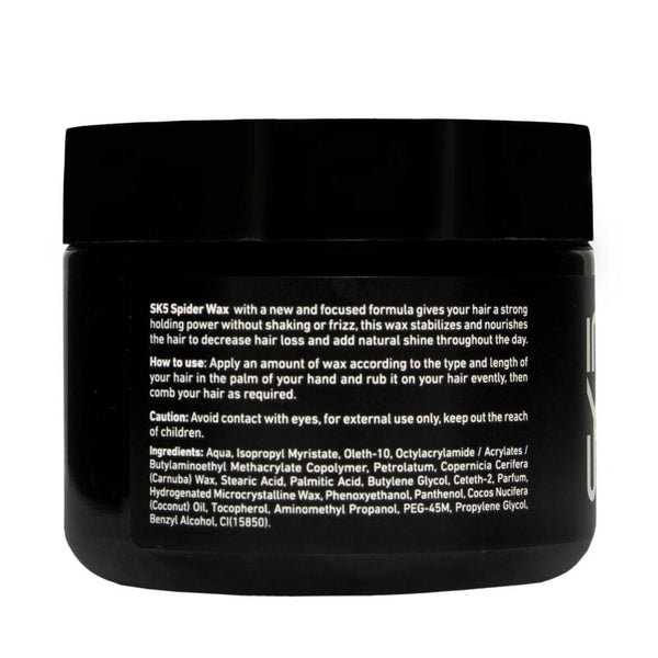 SK5 Extra Hold Hair Styling Spider Wax Orange 150ml