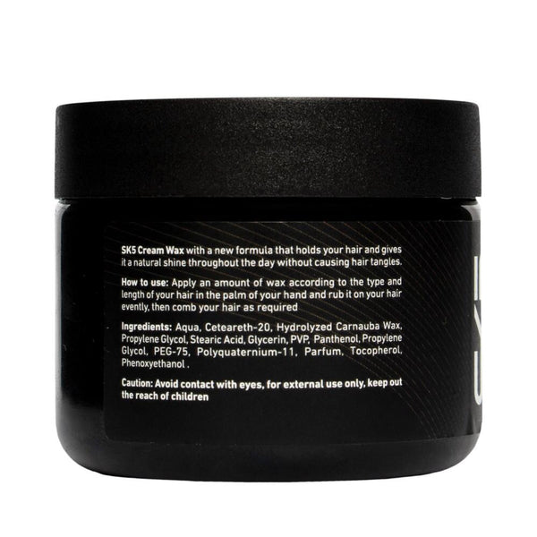 SK5 Natural Hold Hair Styling Cream Wax 150ml