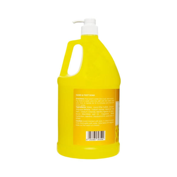 Globalstar Hand & Foot Soak With Lemon Essential Oil & Sea Salt 3.8L