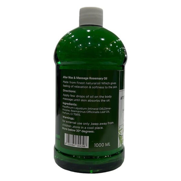 Globalstar 2 in 1 After Wax & Massage Rosemary Oil Extract 1000ml