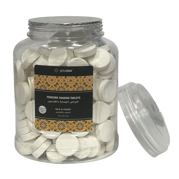 Globalstar Pedicure Soaking Tablet Milk And Honey 1000g - Awarid UAE