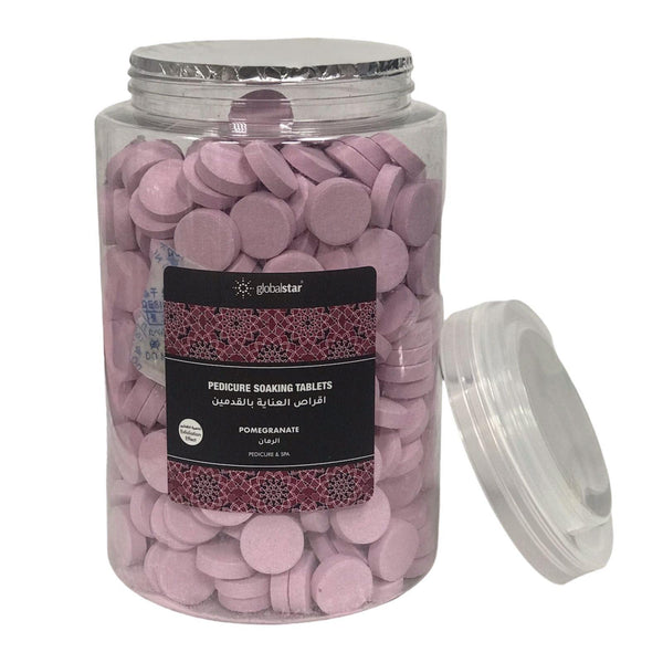 Globalstar Pedicure Soaking Tablet Pomegranate 2800g - Awarid UAE