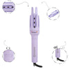 Gjarrah Professional Ceramic Hair Curler - Dual Voltage Curling Wand for Perfect Curls & Waves