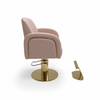 Globalstar Pink Hairdressing Chair - Stylish Salon Styling Furniture with Ergonomic Design and Adjustable Height