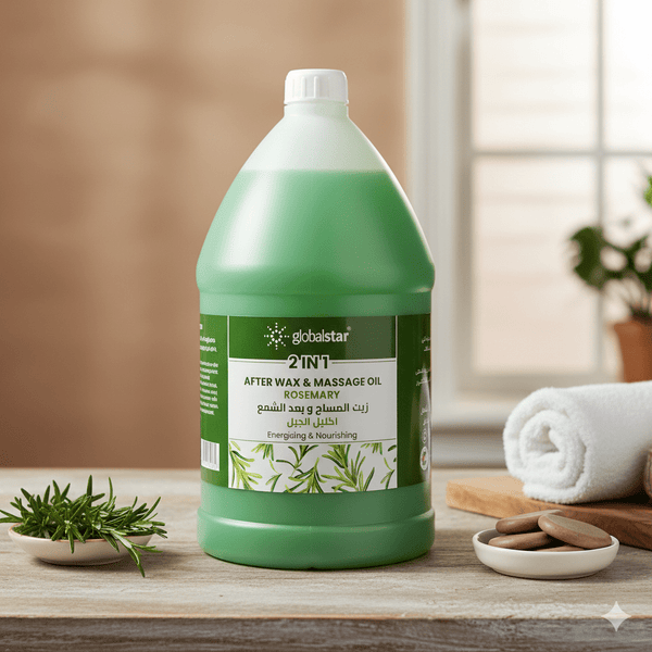 Globalstar 2 in 1 After Wax & Massage Rosemary Oil Extract 3.8L
