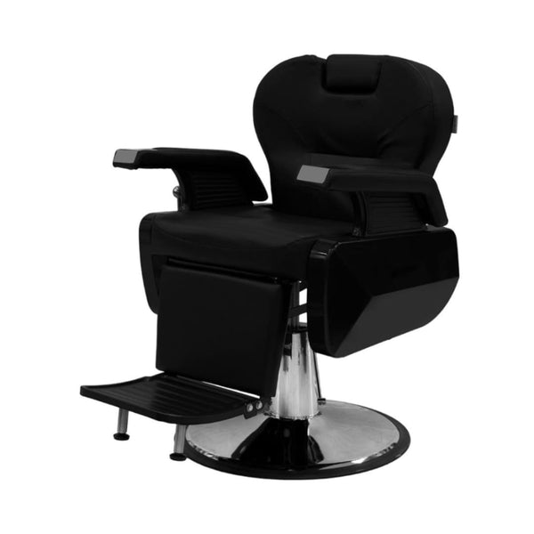 Globalstar AW-9109 Black Men's Professional Barber Chair – Hydraulic Salon Chair