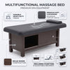 Globalstar XT-057 Professional Massage Bed – Reclining Spa Table with Storage Cabinet