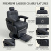Globalstar BX-2968-3 Barber Chair for Professional Salon