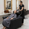 Globalstar BX-755 Premium Hair Wash Chair With Black Shampoo Basin for Professional Beauty Salon