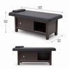 Globalstar XT-057 Professional Massage Bed – Reclining Spa Table with Storage Cabinet