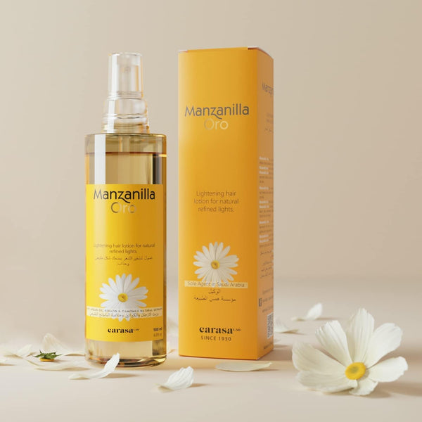 Manzanilla Oro Lightening Hair Lotion Spray 180ml