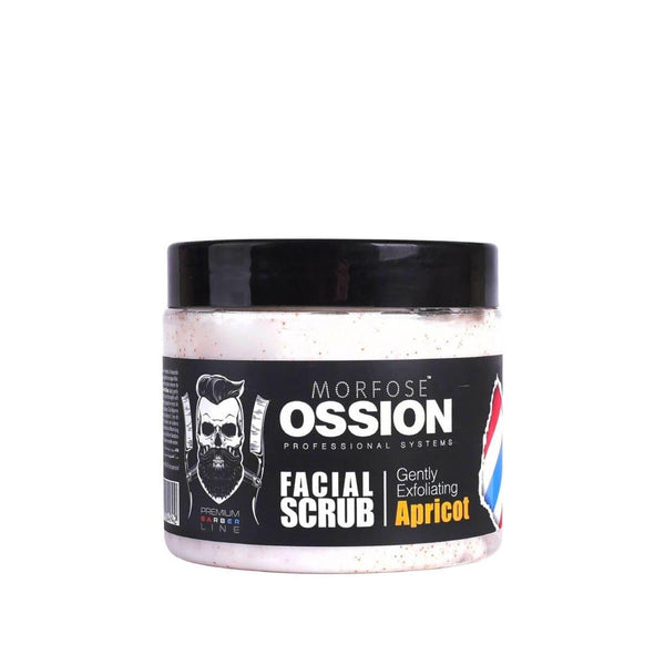Morfose Ossion Gently Exfoliating Apricot Facial Scrub 400ml - Awarid UAE