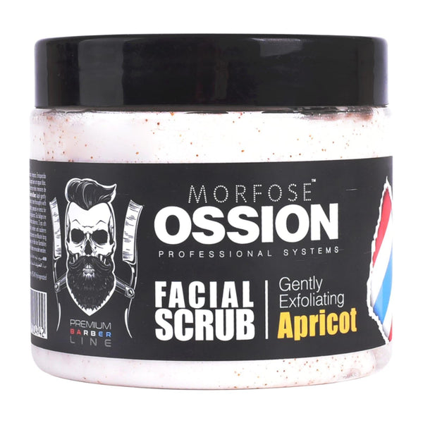 Morfose Ossion Gently Exfoliating Apricot Facial Scrub 400ml - Awarid UAE
