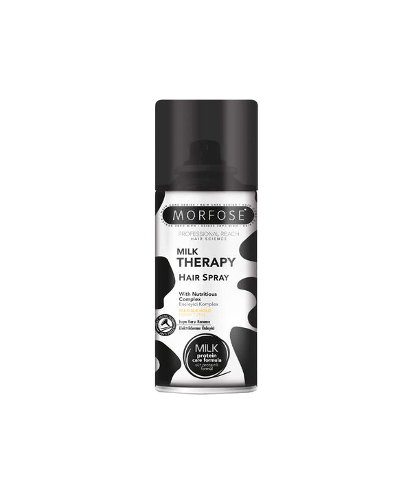 Morfose Milk Therapy Hair Spray 75ml– Nourishing Hold for All Hair Types